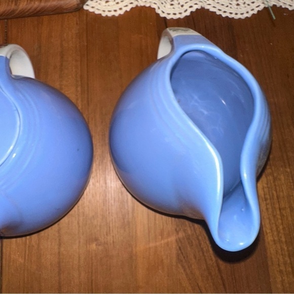 Vintage 3 Hall's Rose Parade pitchers, water, tea pot creamer - Picture 7 of 13